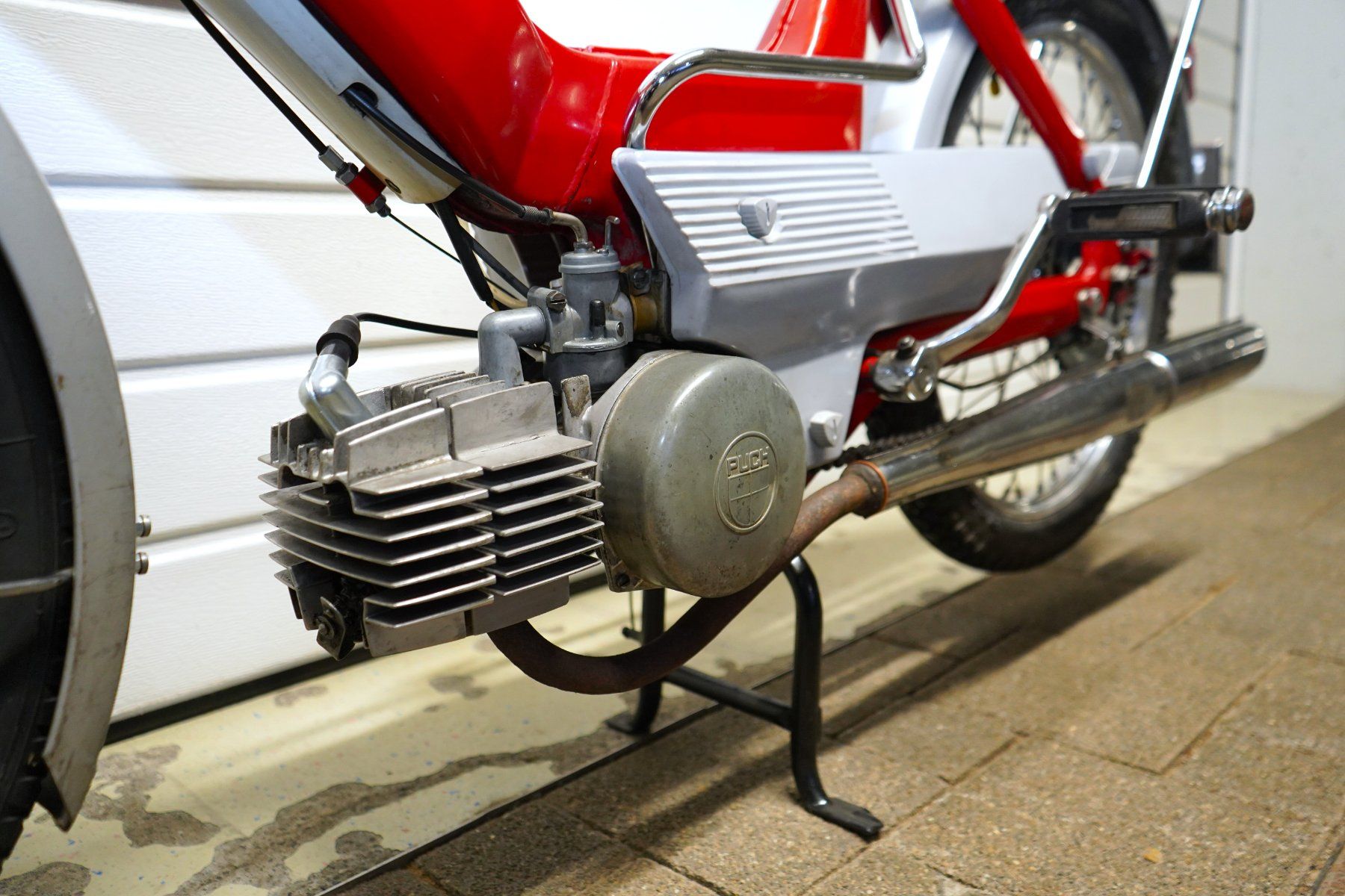Puch Ciclomotori: Puch Maxi CH7029 Starrgabel rot – Usato da Grosswangen venduto da winkelfeld 4