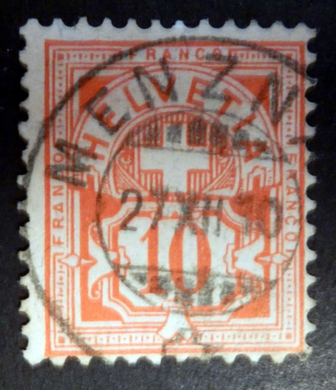 Tutti i francobolli: ZNr.83, Ziffermarke, Vollstempel – Usato da Ueberstorf venduto da dinbau
