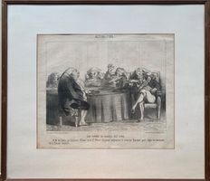 Honoré Daumier Litho