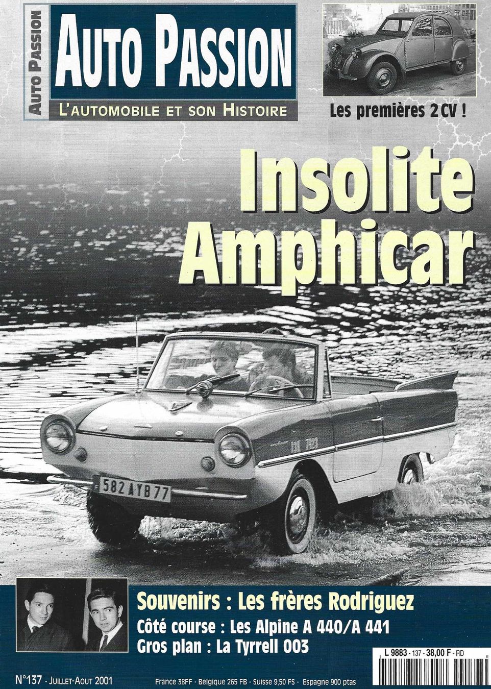 Libri: Auto Passion No 137, juillet/août 2001 – Usato da Fontainemelon venduto da Jice12
