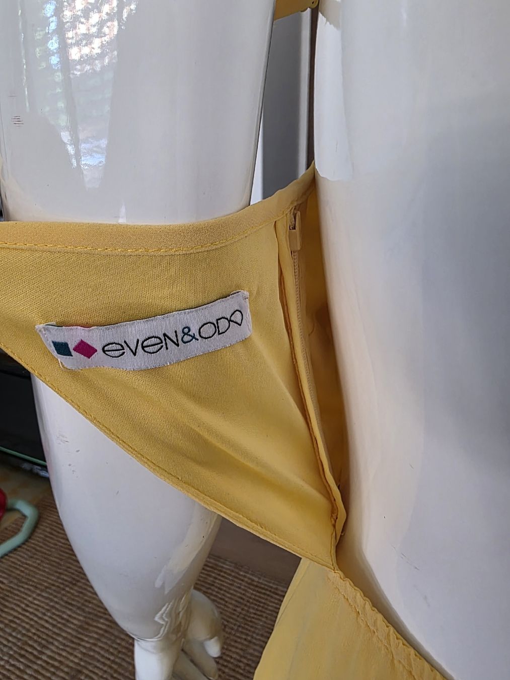 Vestiti: Abito lungo giallo EVEN&ODD taglia S-M – Usato da Massagno venduto da let_6pgs 4