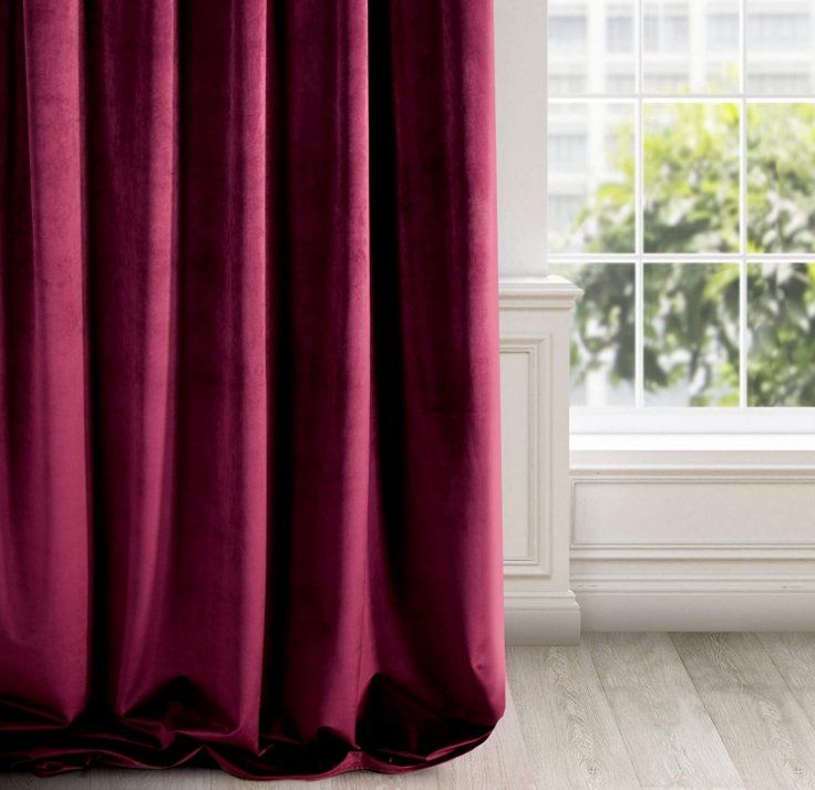 Tende: Vorhänge Samt Luxus 2er Set BxH 140x270cm – Nuovo e nell'imballaggio originale da Adlikon b.Regensdorf venduto da MK-VORHANGSERVICE 2