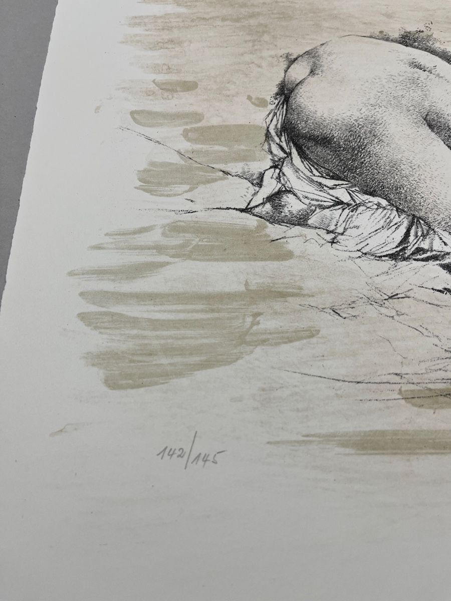 Arts picturaux & lithographies: Otto Bachmann LITHOGRAPHIE SIGNIERT NUMMERIERT – D'occasion à Gersau par grafik-kunst 4