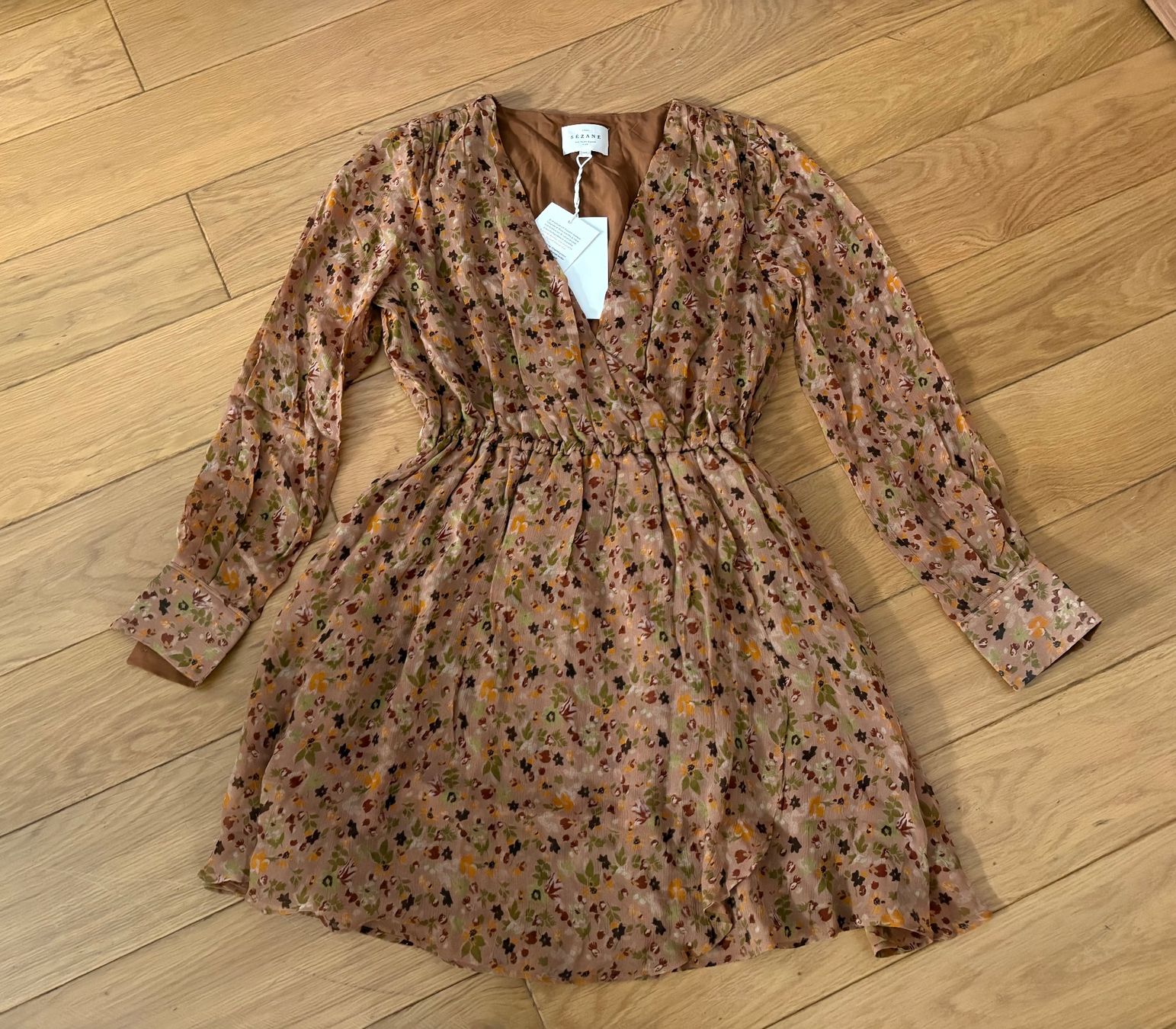 Sezane Vestiti: Sézane Kleid robe Gr. 36 – Nuovo e nell'imballaggio originale da Genève venduto da sunandwind 1