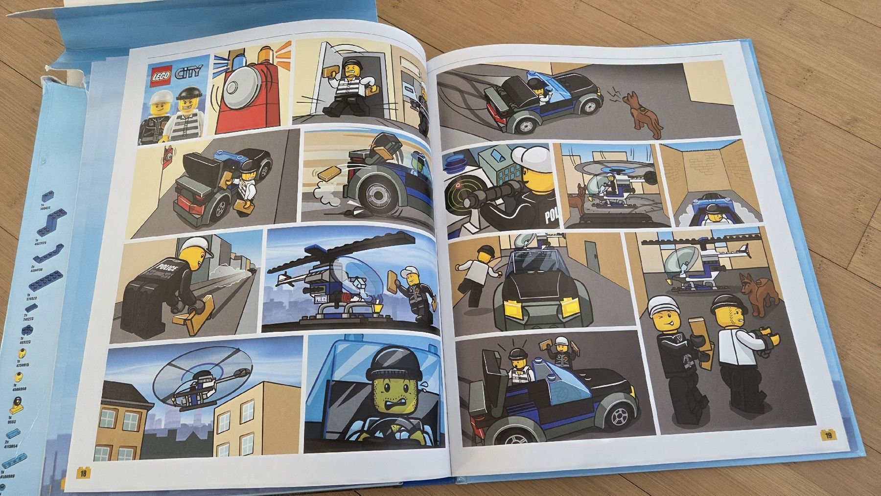 Lego Giocattoli: Lego City Polizei & Räuber Buch &Steine Set – Usato da Hausen am Albis venduto da pear04 3