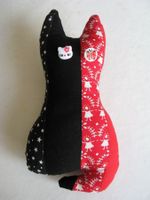 Nadelkissen Katze, Patchwork Handarbeit