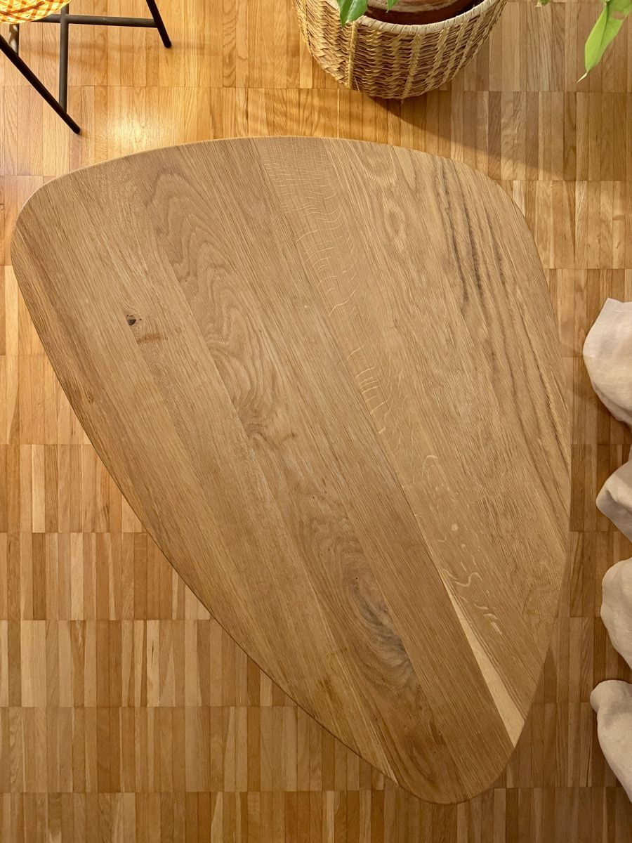 Pfister Tavoli: Table basse design scandinave bois massif  – Usato da Moutier venduto da MajoretteMuffin 1