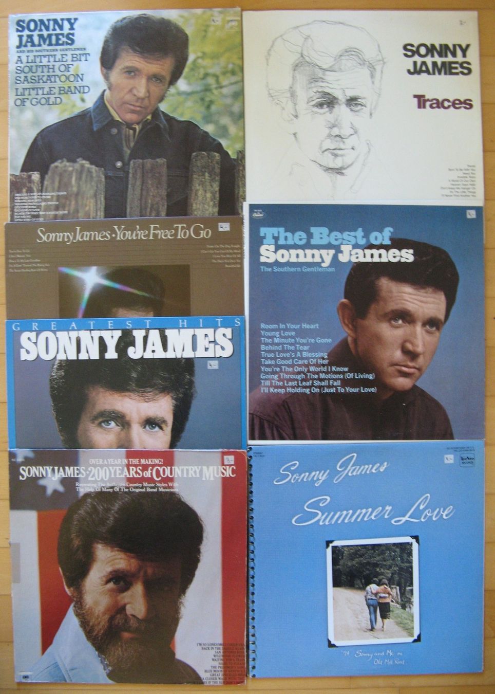 Dischi in vinile: Sonny James 7 LPs – Usato da Frauenfeld venduto da Interessent1