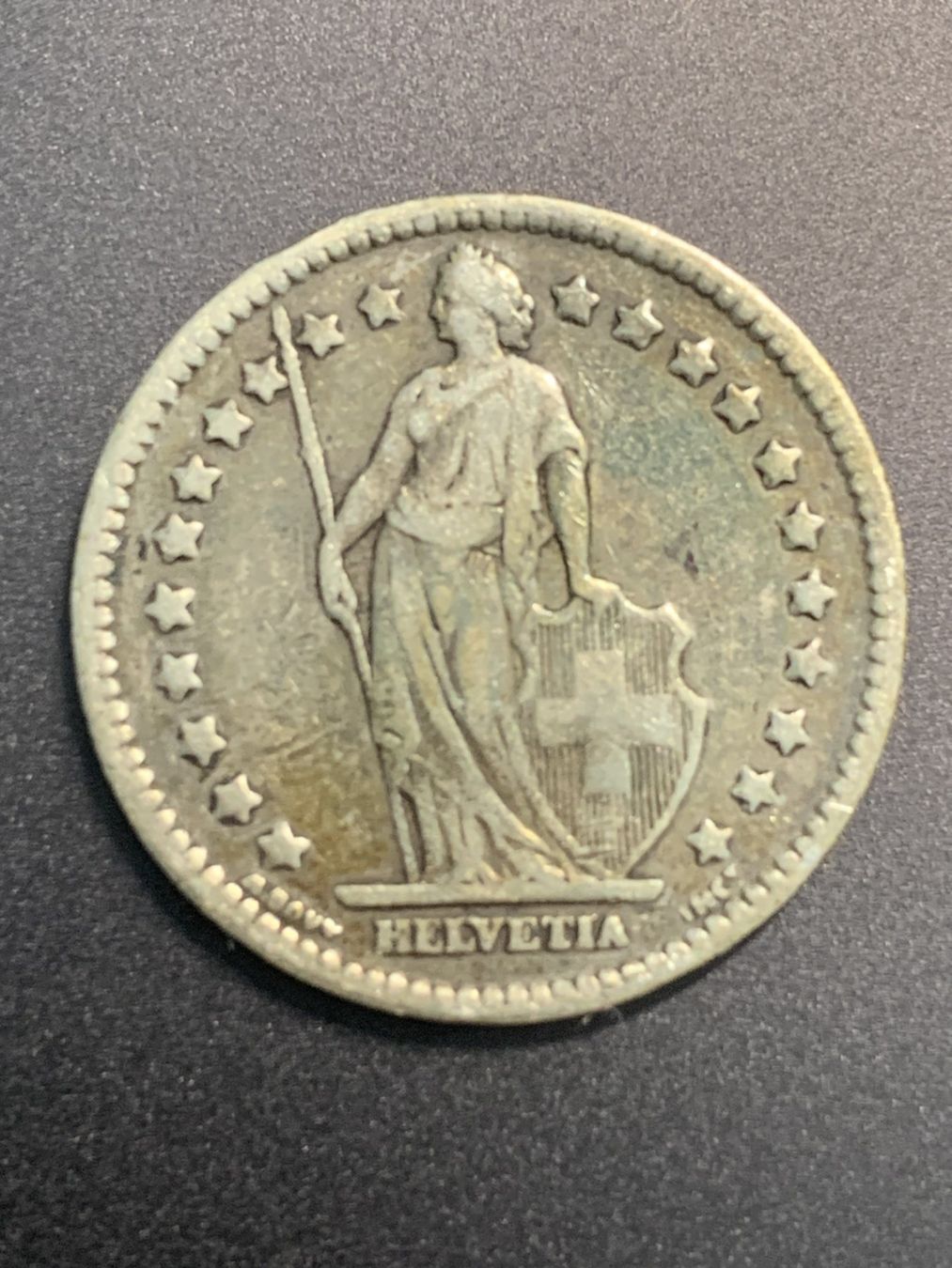 Tutti le monete: 1 FR Silber 1920 – Usato da Binningen venduto da Kingalfi 1