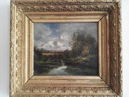 Original Gemälde Oel auf Holz von Jules Dupré
