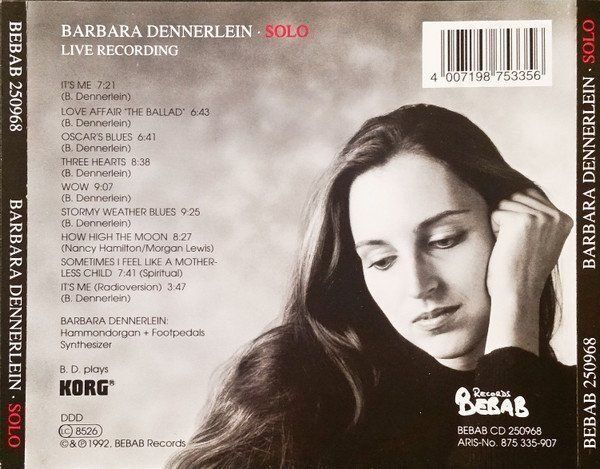 CD: Live Recording- Barbara Dennerlein - inc."How High the Moon" – Usato da Unterbäch venduto da rubicon2012 1