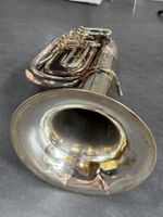 vintage Tuba, 3 Drehventile, revidiert gereinigt, B, kompakt