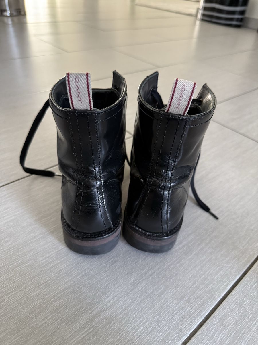 Gant Scarpe da donna: GANT Schnürboots Leder schwarz Gr. 38 – Usato da Freidorf TG venduto da Iris1970 1