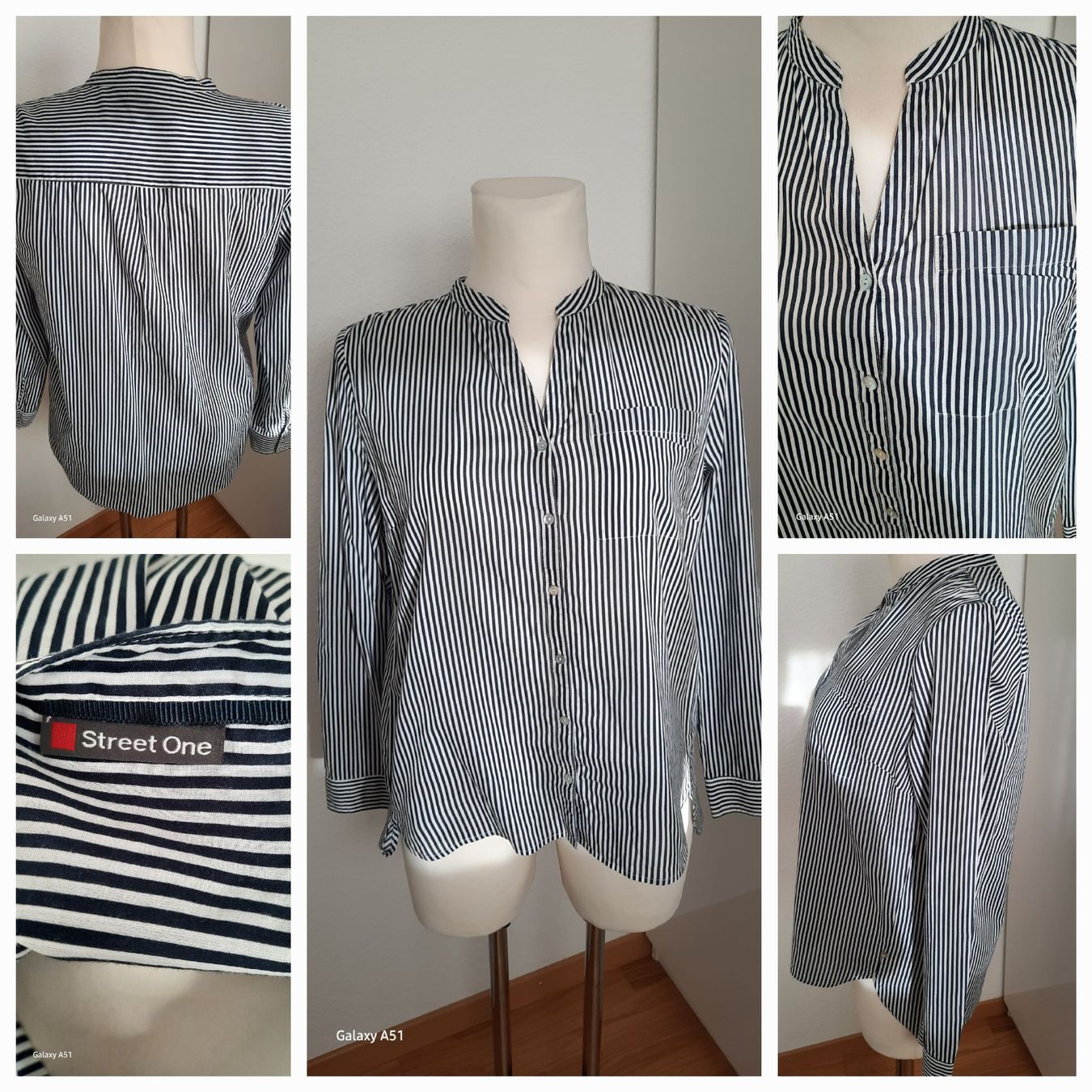 Camicette: ***STREET ONE*** Bluse Gr 42 gestreift – Usato da Wädenswil venduto da H2H_Secondhandshop