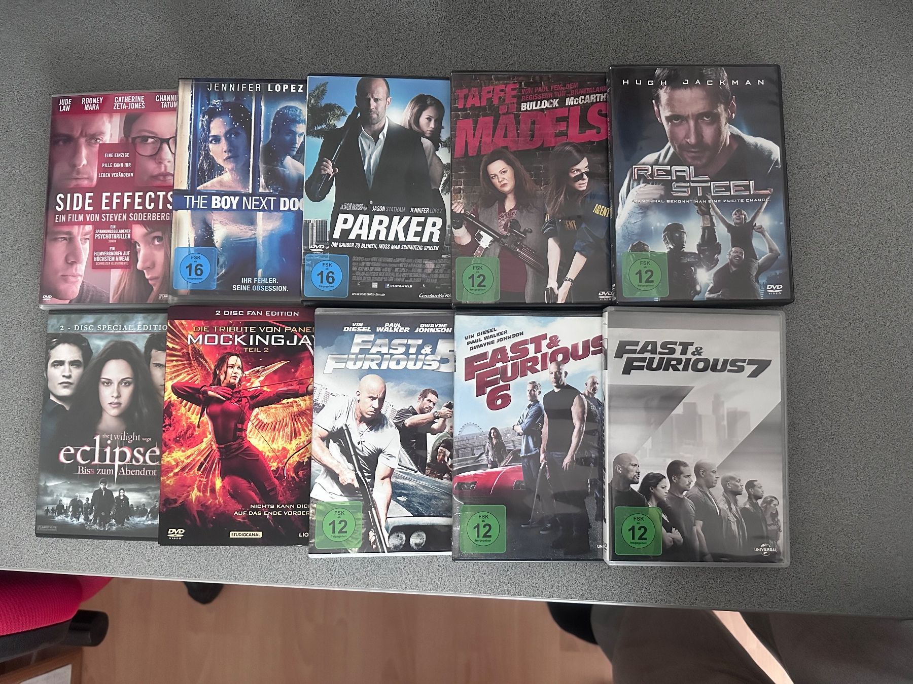 Tutti i DVDs: DVD Sammlung: Action, Thriller & mehr – Usato da Stans venduto da mel_m8xv
