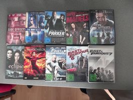 DVD Sammlung: Action, Thriller & mehr