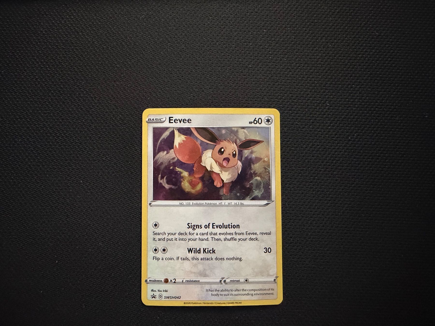 Pokémon Sammelbilder & Trading cards: Eevee SWSH042 / Holo – Gebraucht aus Zürich von mountainwizard00