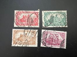 Deutsches Reich 1920  MiNr. 112-115 gest.   (4995)