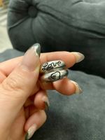 Bague Yves saint Laurent en argent  taille 52