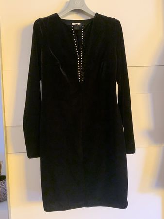 Wolford Samt Kleid schwarz