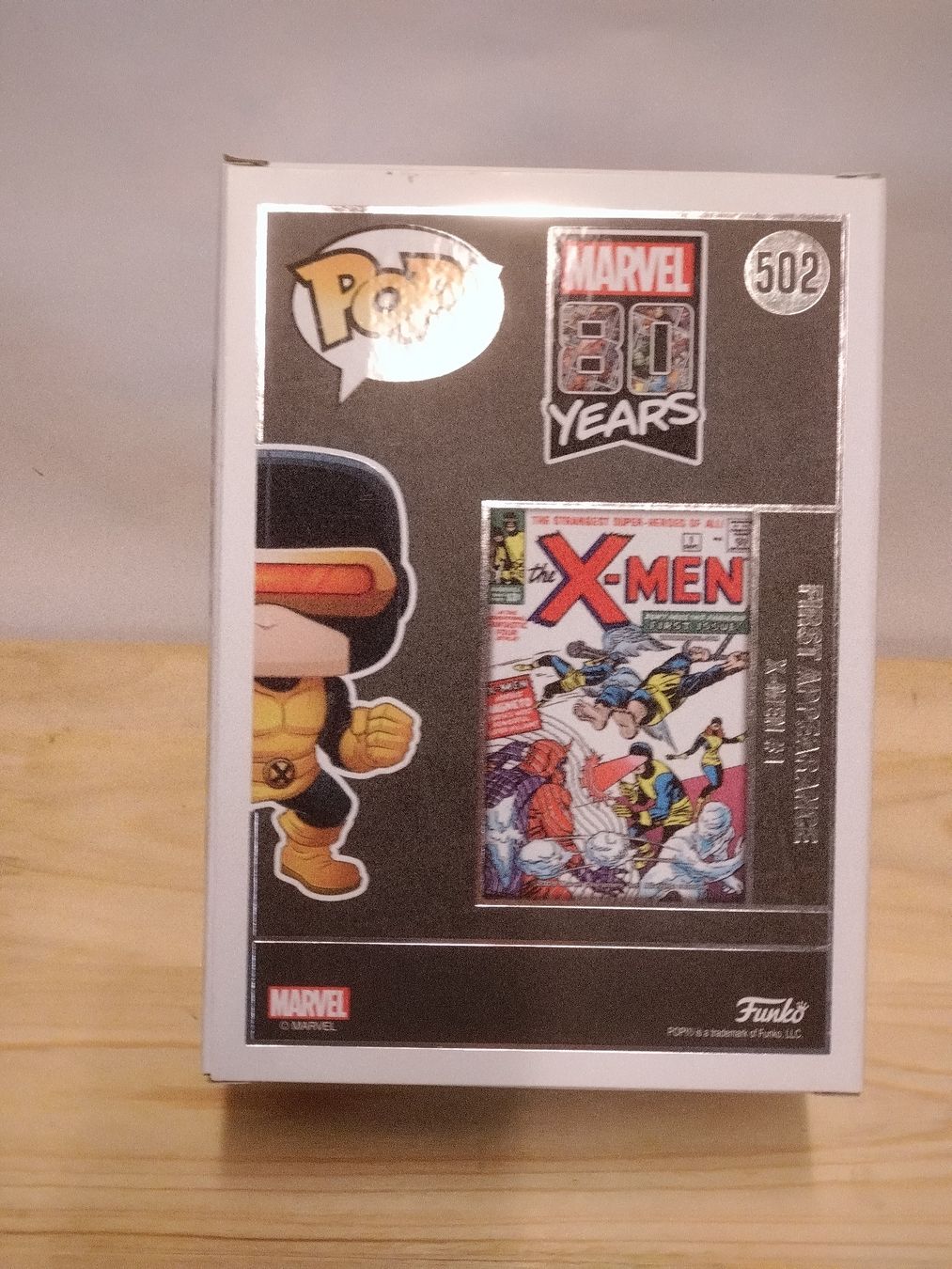 Funko Statuette: Figurine Funko Pop Cyclops Marvel 80 Ans - 502 – Nuovo e nell'imballaggio originale da Farvagny-le-Grand venduto da LaCaverne 2