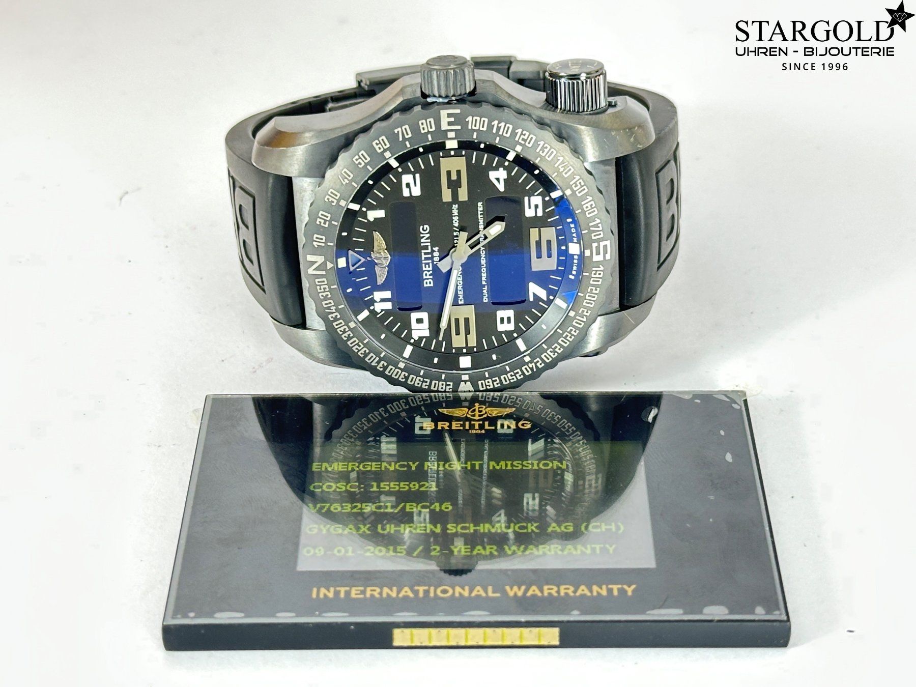 Breitling Orologi: Breitling Emergency Night Mission - V76325C1 – Usato da Zürich venduto da Stargold-Uhren 9