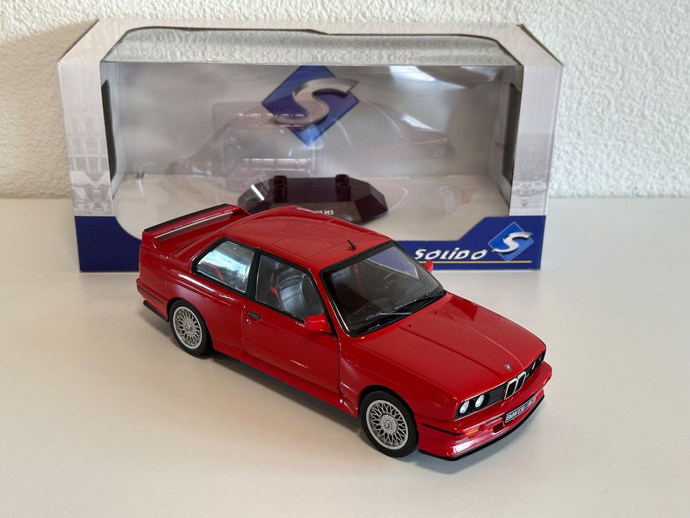 BMW M3 E30 1986-1991 Rot 1:43 Von Solido (Neu Und Originalverpackt) In Gerlafingen Für CHF 39