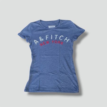 Abercrombie & Fitch classic grey t-shirt damen y2k top