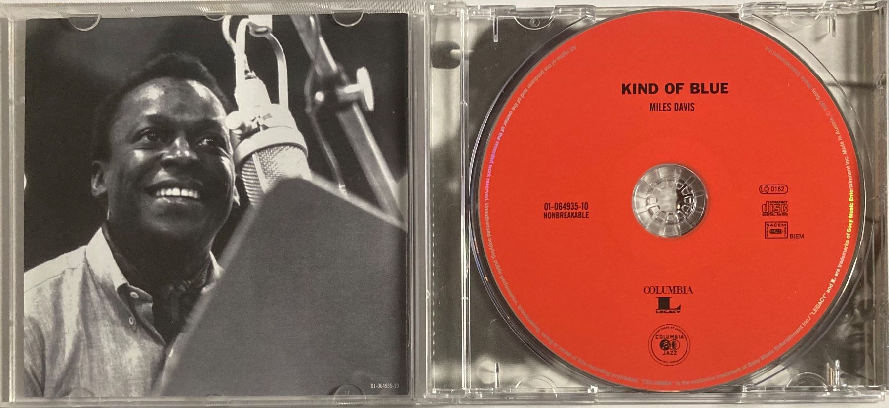 CDs: MILES DAVIS - KIND OF BLUE – Gebraucht aus Poliez-Pittet von Newtown-Records 2