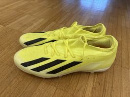 Fussballschuhe Adidas X CRAZYFAST gelb Grösse 44 2/3