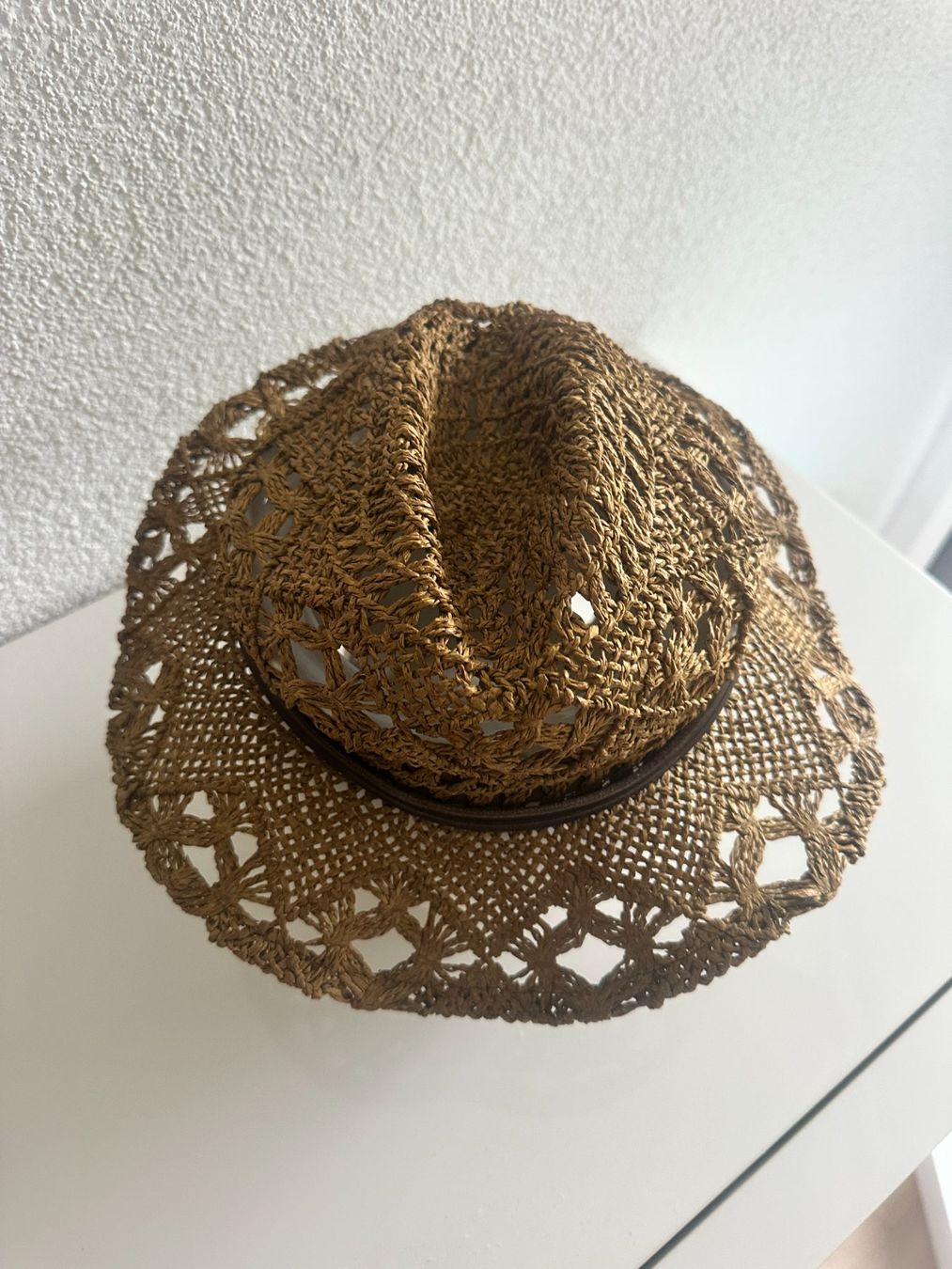 Copricapi, berretti & cappellini: Bogner Stroh-Hut mit  Hutband - 55 cm – Usato da Dübendorf venduto da san_tt6m