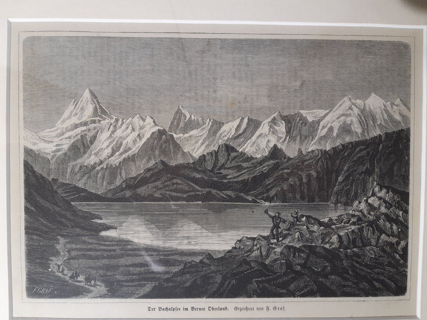 Grafica & Litografie: Litho Bachalpsee Grindelwald – Usato da Grindelwald venduto da carro5 1