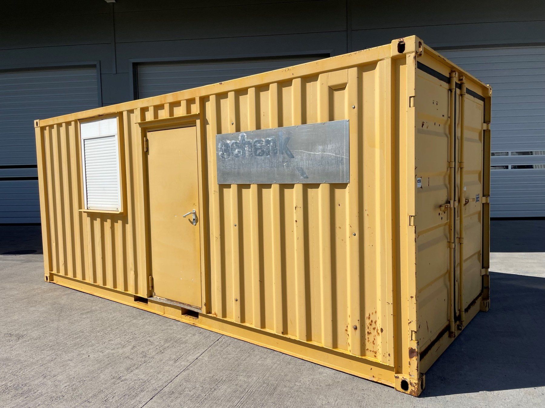Conteneurs de construction: 20' Mannschaftcontainer, Container, Werkstatt, Seecontainer! – D'occasion à Kradolf par BKSAG 1