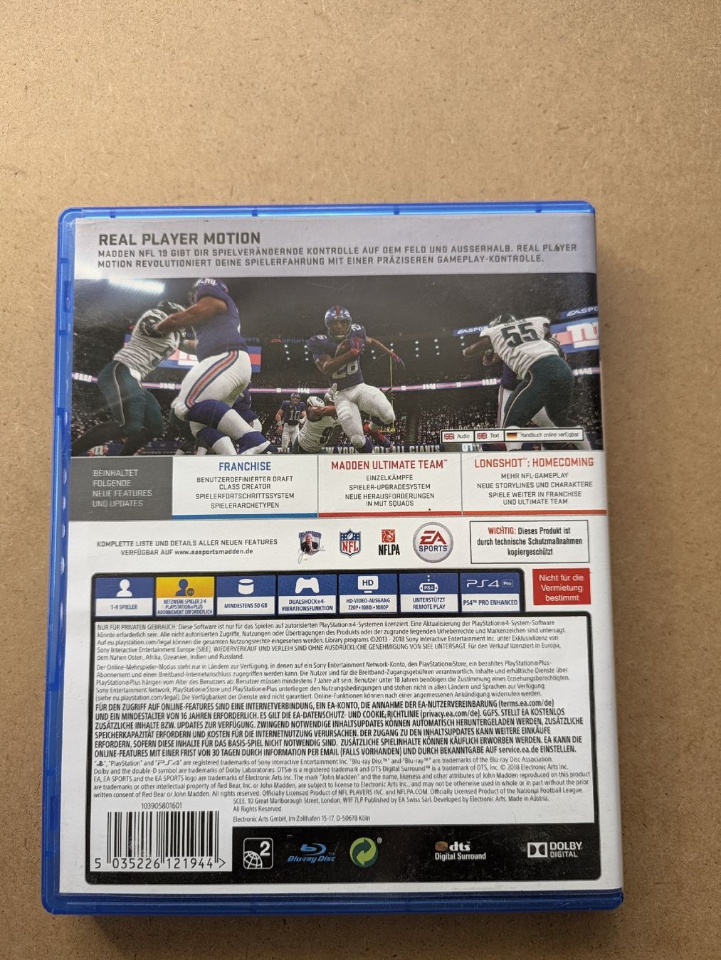 Giochi: Madden NFL 19 Ps4 – Usato da Chur venduto da FreakofRarity 1