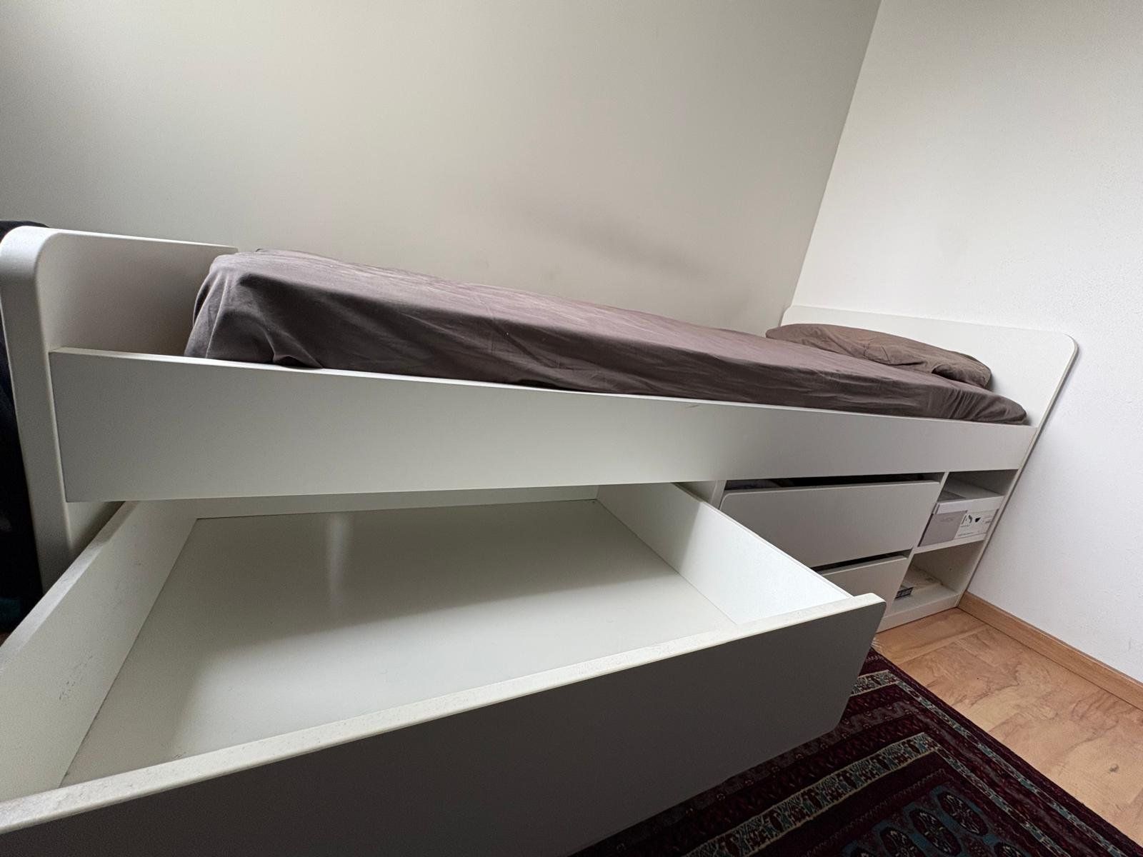 Betten: Lit avec tiroirs de rangement IKEA – Gebraucht aus Gland von byk_9p57 1
