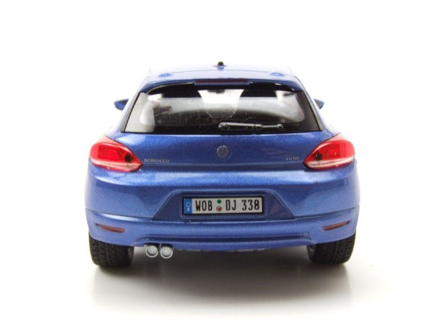 Volkswagen Modellini d'auto: VW Scirocco III Coupé Phase I 2008-2014 blau met.       1:24 – Nuovo e nell'imballaggio originale da Gerlafingen venduto da espero88 4