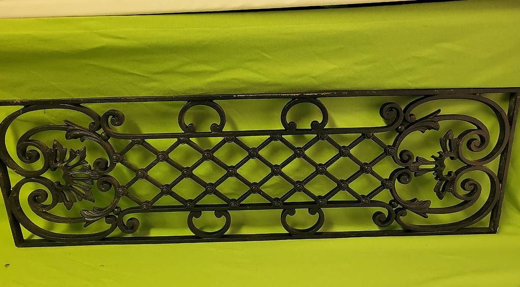 Sonstiges: Grille en fer forgé - Schmiedeeisernes Gitter – Gebraucht aus Le Landeron von Paul_Liquidations 3