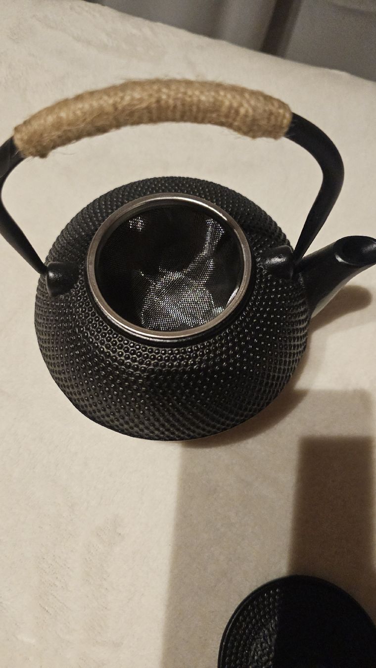 Teiere: Théière en fonte avec infuseur intégré – Usato da Sornetan venduto da T.a333 1