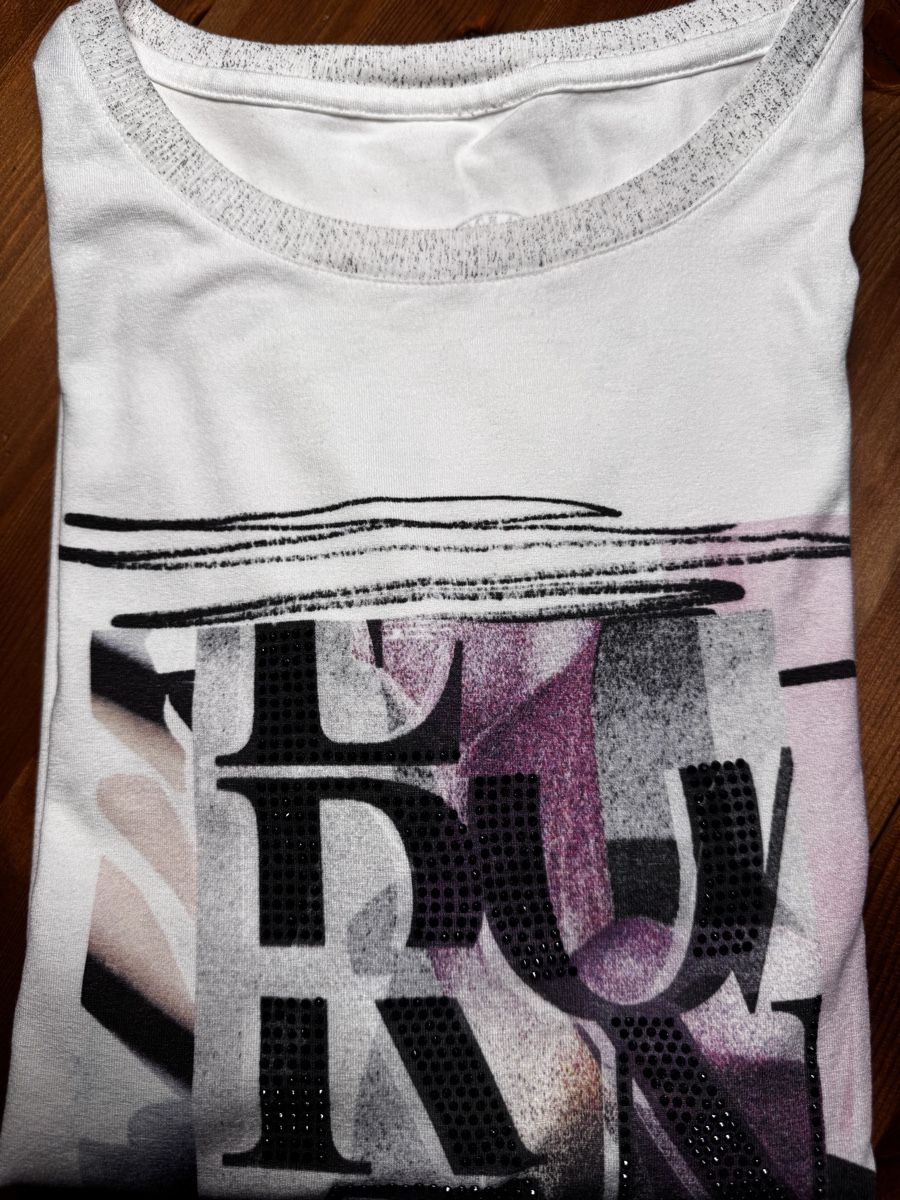 Rabe T-Shirts: RABE Shirt, Gr. 42 in Weiss – Gebraucht aus Kehrsatz von Adrenalina1 7