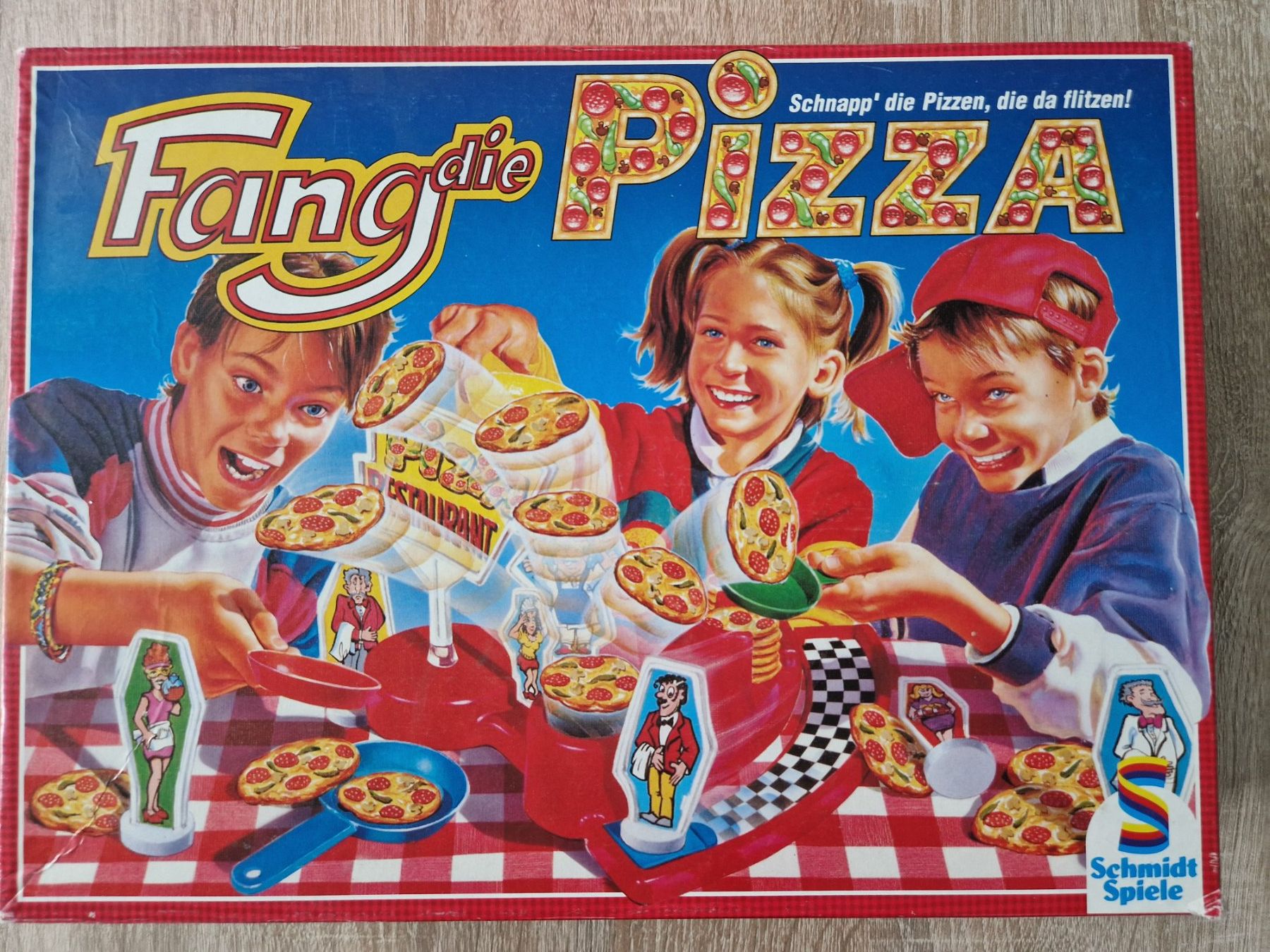 Giochi: Fang die Pizza Spiel Schmidt Spiele – Usato da Rebstein venduto da Ajs_Toy_Palast_1