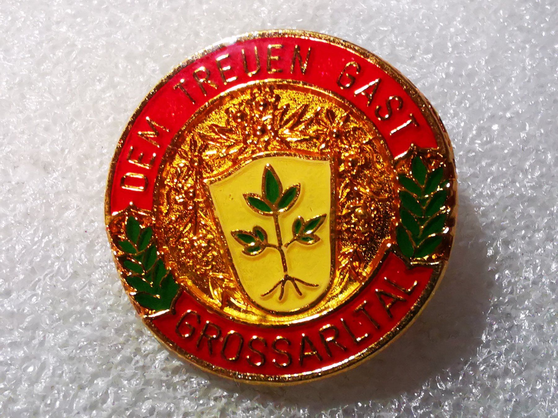 Placchette & Badge: Ansteckpin 90: Grossarltal – Usato da Oppligen venduto da Pin-Fall-Shop