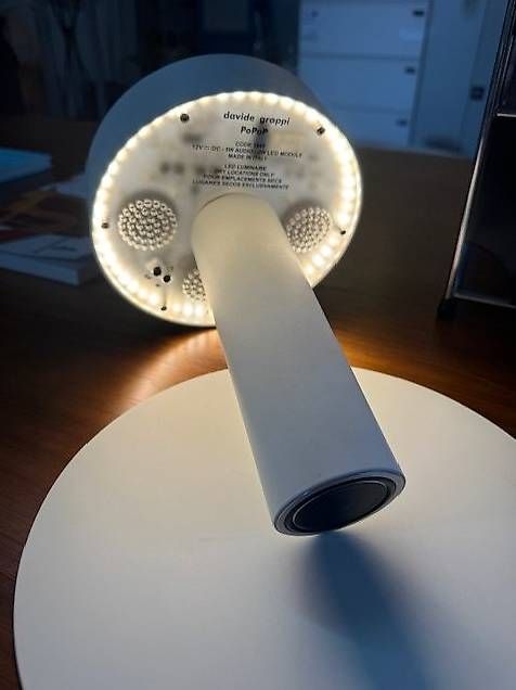Lampade: Davide Groppi Design-Tischleuchte mit Sound – Usato da Zollikofen venduto da OberliAG 5