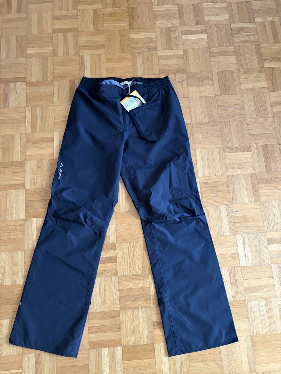 Vaude Pantaloni: VAUDE Regenhosen  – Nuovo e nell'imballaggio originale da Turgi venduto da mma_76nk