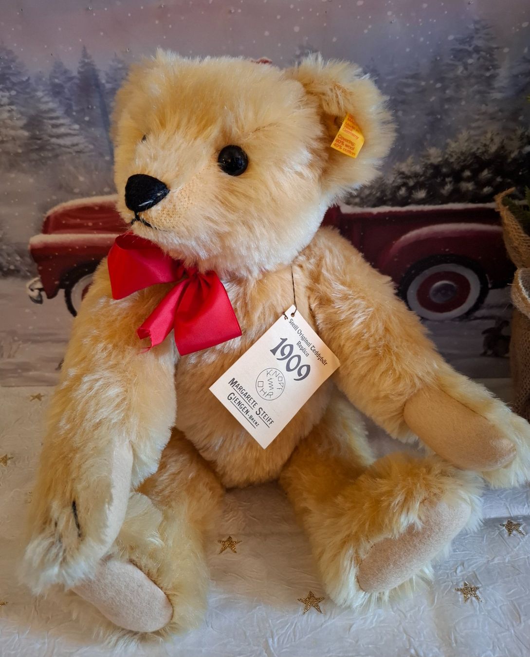 Steiff Giocattoli: STEIFF TEDDY REPLICA 1909 .. – Nuovo (secondo la descrizione) da Gretzenbach venduto da schibaya
