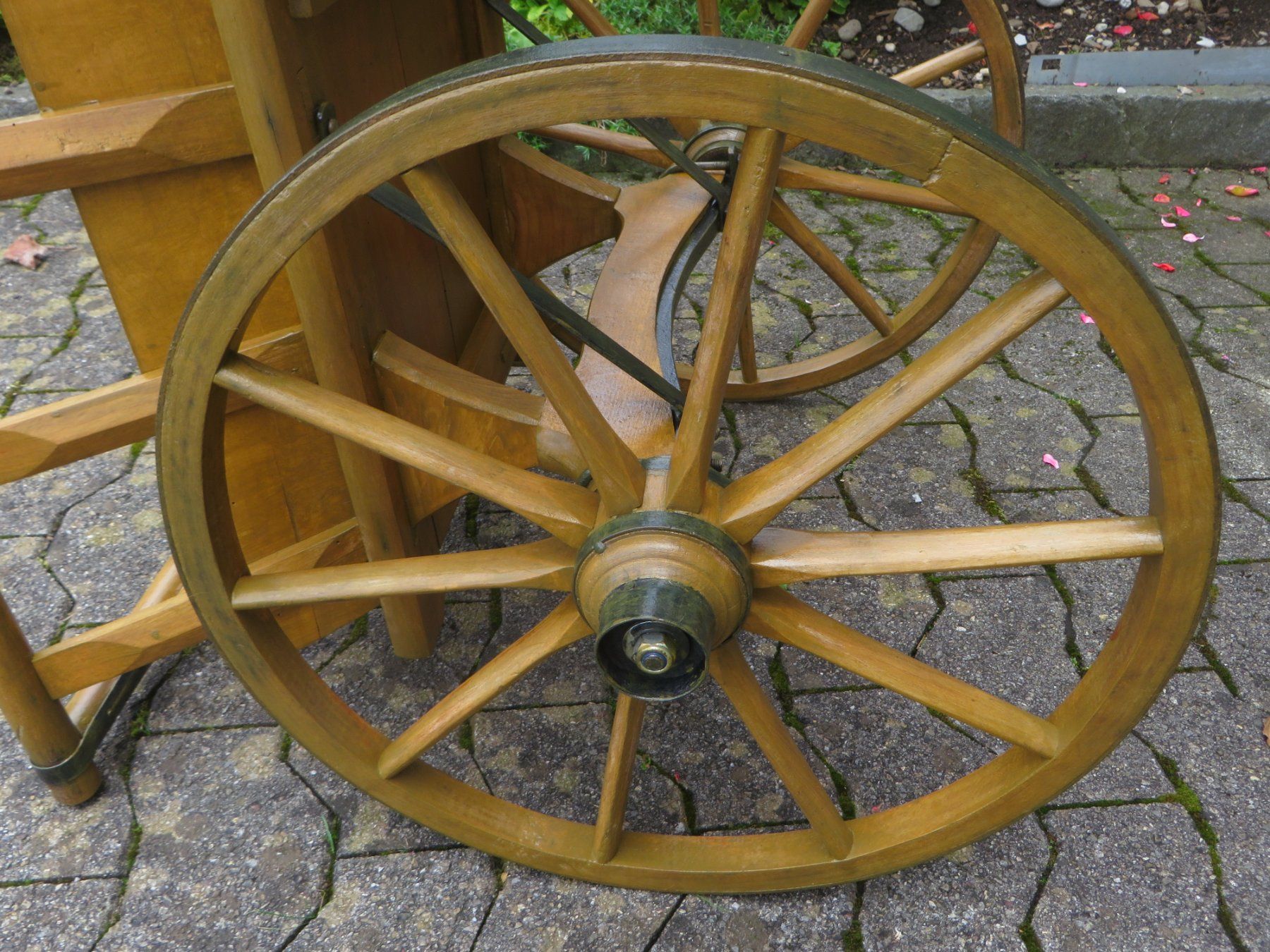 Carrelli di trasporto: Nr. 2 Neu restauriertes Leiterwägeli / Leiterwagen – Usato da Ermenswil venduto da lodero 8