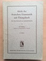 Abriss der deutschen Grammatik - O. Völker (1943)