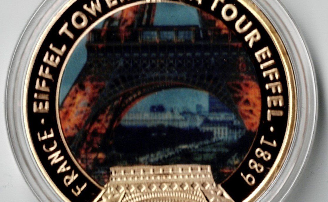 Medaglie: Eiffel Tower_La Tour Eiffel_1889_Medaille 5 – Nuovo (secondo la descrizione) da Hombrechtikon venduto da Fraese01 1