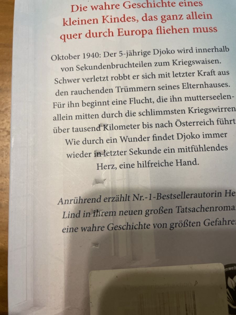 Libri: Das einzige Kind - Hera Lind – Usato da Winterthur venduto da cheerio97 3