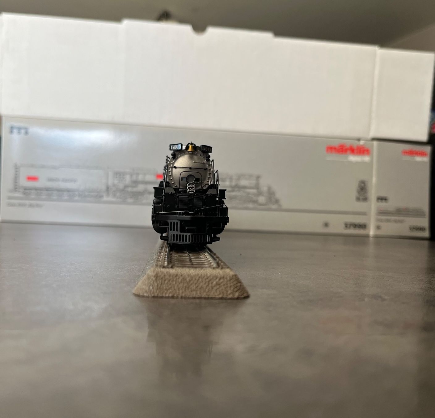 Märklin Modellini di ferrovie: Marklin 37990 Big Boy Digital with Smoke Generator – Usato da Collombey venduto da miss_darkangel 2