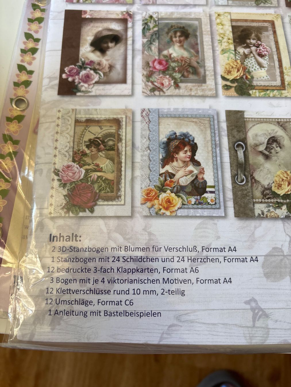 Kit bricolage: 24x 3D-Karten zum basteln – Nuovo e nell'imballaggio originale da Amriswil venduto da SCHLOSSGEISTLI 3